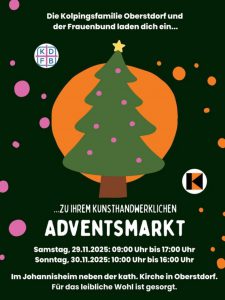 Plakat Adventsmarkt 2025